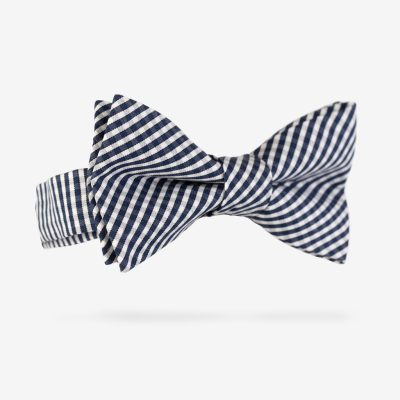 Muszka dla chłopca w delikatną krateczkę