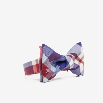 mucha dla chłopca w krateczkę